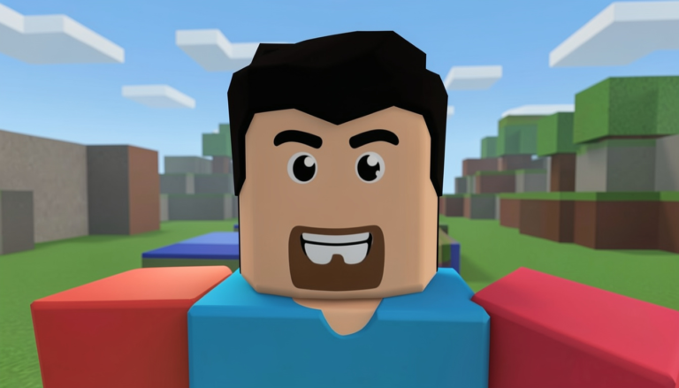 roblox man face